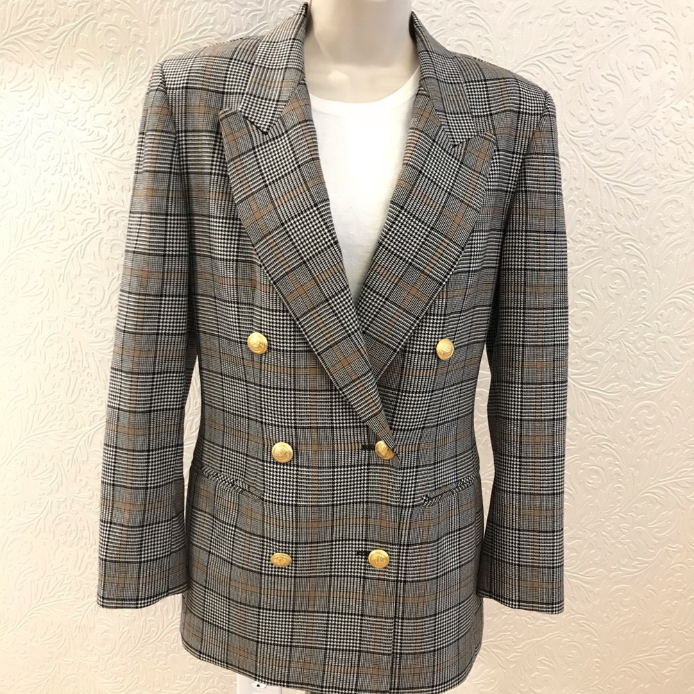 Blazer Wool Houndstooth Pendleton